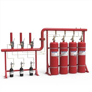 İtfaiye için 150L Boru Ağı FM 200 Gaz Sistemi