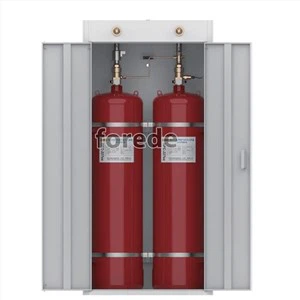 Yangından Korunma için 120L Çift Kabinli FM 200 Gaz Sistemi