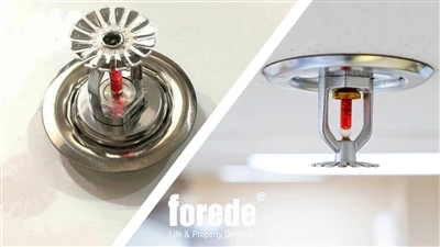 Yangın Sprinkler Sistemi Rozeti Plakası